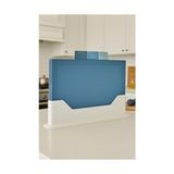Canarino Ocean 4 Parça Plastik Kesme Tahtası Seti, Standlı, Renkli, Hijyenik, Kaymaz 3 Adet Gıda Hazırlama Tahtası, 31X20 Cm, Sebze Et Balık Kesim Tahtası, Mutfak Düzenleyici Organizer - Ahşap