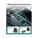 Canarino Ottocast Mini Pico Kablosuz Carplay ve Android Otomatik Adaptör, Çift Kablosuz Dönüşüm, Wi-Fi 6, Bluetooth 5.4, Ultra Kompakt, Tek Tuşla Telefon Anahtarı - Abanoz