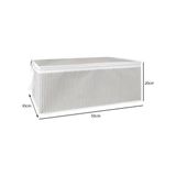 Canarino Pazar Kapısı Tela Kumaş Yorgan Yastık Kıyafet Hurcu Düzenleyici (50 x 30 x 20) - Option-1 - 001