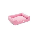 Canarino Pet Leo Pembe Köpek Yatağı L 80X105CM - 001-Renkli - 100 x 100 cm