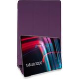 Canarino Samsung Galaxy X200 Tab A8 10.5 Kılıf Tablet Smart Kılıf - Mor