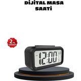 Canarino Sensörlü Dijital Masa Saati Alarm ve Sıcaklık Göstergeli