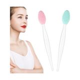 Canarino Silikon Dudak Fırçalayın Fırça Dudak Scrubber Aracı Dudak Exfoliator Fırça Peeling Dudak Fırçalama Aracı Koyu Dudaklar Için - Option-1