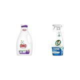 Canarino Sıvı Çamaşır Deterjanı Sık Yıkanan Çamaşırlar Için, 2470 Ml, 38 Yıkama, 1 Adet(1) Cif Power Cleanboost Sprey Temizleyici Banyo Için Temizleyici ve Kireç Çözücü 750 Ml(2) - 0,25 gr