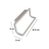Canarino Towel Hanger Dolap Kapağına Asılabilen Havluluk, Havlu Askısı Beyaz - 001-Beyaz - Option-1