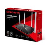 Canarino Tp-Lınk Mercusys AC12 AC1200 867MBPS/5GHZ/300MBPS/2.4GHZ Dual Band Kablosuz Router