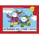 Canarino Uğur Böceği Sevecen ile Salyangoz Tomurcuk 32 - Geyik Böceği Buz Pateni Yapıyor