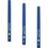 Canarino Uzun Süre Kalıcı, Suya Dayanıklı ve Yumuşak Uçlu Lacivert Göz Kalemi - Inkliner Eyeliner Cobalt Blue (3 Paketi)