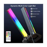 Canarino Velted Rgb Işık Çubuğu, Müzik Senkronizasyonu Rgb Ic LED Işık Barları, USB Powered Ortam Aydınlatması, Uzaktan Kumanda Renk Değiştirme Oyun Tv Arka Işığı, Pc Odası Monitör Masası Için 8 Dinamik Mod - 1 m - 00 Beyaz