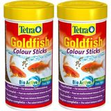 Canarino Yem Goldfish Colour Sticks 250 ml (2 Paketi) - Option-1