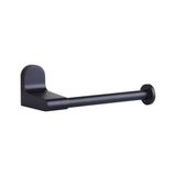 Canarm Lyla Mbk Modern Doku Tutucu - Mat Siyah Alüminyum Tuvalet Kağıdı Tutacağı, 16,5 cm G x 5,4 cm Y, Banyolar Için Şık Duvara Monte Tasarım - 000-Siyah