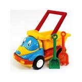 Canavar Kamyonlar Dev Boy Kazma Kürekli Mavi 39 CM