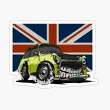 Canavar Mini Sticker Oto Etiket Araba Yapıştırma 17Cm