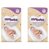 Canbebe 60x60 cm 10'lu 2 Adet Bebek Bakım Örtüsü