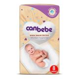 Canbebe 8x8'li 60x60 cm Bebek Bakım Örtüsü