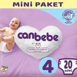 Canbebe Baby Diapers Bebek Bezi, PFXF 2 Star Junior 20x4