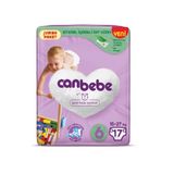 Canbebe Baby Diapers Bebek Bezi, PFXF 2 Star XL 17x4