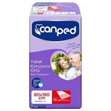 Canbebe Canped Yatak Koruyucu Örtü, 80x180 Santimetre