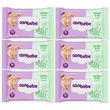 Canbebe Islak Havlu Mendil 56 Lı 6 Adet