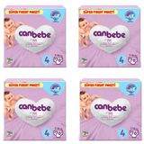 Canbebe No:4 Maxi 304 Adet Bebek Bezi