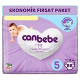 Canbebe No:5 Junior 88 Adet Bebek Bezi