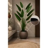 CANBOTANİK KÜRE MODEL İÇ DRENAJ HAZNELİ MODERN SAKSI 27.5 litre