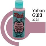 Cancup Karton Bardak Rich Multi Surface 2276 Yaban Gülü Akrilik Boya 120 cc - Tek ebat - 001-Renkli