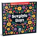Cancup Karton Bardak Sevgiyle Boya - Büyüklere Boyama Kitabı - 1 Adet