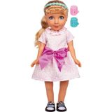 Canda Oyuncak Beauty Doll 45 cm Et Bebek Ayşe - Beyaz - Pembe