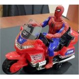 Canda Oyuncak Örümcek Adam Spiderman Robot Işıklı Sesli Motor Oyuncak - 405