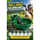 Candar Kırılmaz Büyükbaş Hayvan Suluğu Otomatik - Plastik Kırılmama Garantili!