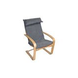 Candeco Yaylanır Koltuk Füme Bahçe ve cafe ve dinlenme Salonu ve oyun Salonu ve balkon ve teras Gri