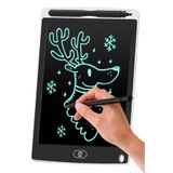 Canderel Dijital Kalemli Çizim Yazı Tahtası Not Yazma Eğitim Tableti Writing Tablet 8,5 Inç Beyaz