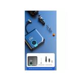 Canderel Mini Şarjlı Araba Hava Kompresörü Oto 150PSI Dijital Led Panel Taşınabilir Lastik Şişirme Pompası