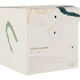 Candle And Friends No.4 White Patchouli Large Cam Mum - Beyaz - 1 Adet