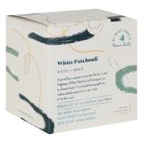 Candle And Friends No.4 White Patchouli Teneke Mum 220GR. - Beyaz - 1 Adet