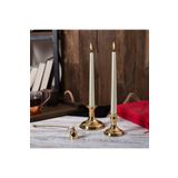 Candleaire 2 li Beyaz Varaklı Şamdan Mumu
