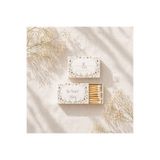 CandleLab Kır Düğünü (Renkli Çiçekler) - Kişiselleştirilebilir Hediyelik Kibritler 5li Set - Düğün, Nişan, Özel Günler için Hediyelik - Wedding Series