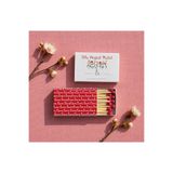 CandleLab Sonsuz Aşk (Love Love Love) - Kişiselleştirilebilir Hediyelik Kibritler 5li Set – Düğün, Nişan, Özel Günler Hediyelik - Wedding Series