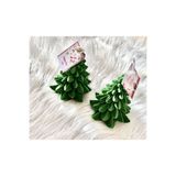 candlelance BY NESE VE MAXİTRENDY MAĞAZASI Yeni Yıl Yılbaşı süsü ikili Kokulu Çam Ağacı Mum 8 cm