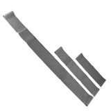 CanDo Direnç Egzersiz Bandı Halkaları, 3 parça Set Gümüş XX-Ağır, 10", 15" ve 30", Egzersiz, Yoga, Evde veya Spor Salonunda Antrenman için, Dayanıklı Lateks Fitness Bantları
