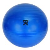 CanDo Şişirilebilir Egzersiz Topu, Kaymaz Vinil, Yoga Pilates, 105 cm, Mavi