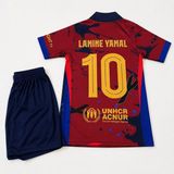 Candy Cup Fc Barcelona Lamine Yamal 10 Çocuk Futbol Forması Kırmızı - 12 - 13 Yaş - Renkli