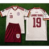 Candy Cup Ispanya 2026 Dünya Kupası Lamine Yamal Çocuk Forması 2 Li Set1 - Bej - 5 - 6 Yaş