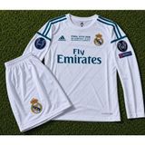 Candy Cup R.e.a.l Madrid Ronaldo 7 Çocuk Uzun Kol Futbol Forması Beyaz - 9 - 10 Yaş - Renkli