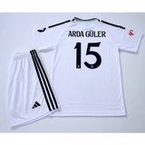 Candy Cup Real Madrid 2025-26 Yeni Sezon Arda Guler Iç Saha Çocuk Forması 2'li Set - Beyaz - 13 - 14 Yaş