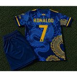 Candy Cup Real Madrid C.ronaldo Dragon 7 Çocuk Futbol Forması Mavi - 12 - 13 Yaş - Renkli