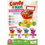 Candy & Ken Market Arabası Dolu - Mutfak Setleri - Ev Oyuncak Setleri