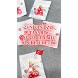 Candyemiro 23 Nisan Coşkusu: Atatürk Tasarımlı ve Ay Yıldızlı Çocuk Bayramı Şekerleri
