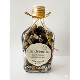 Candyemiro Safir Serisi: Artisan El Yapımı Çakıl Taşı Çikolata Şişesi - 130 gr